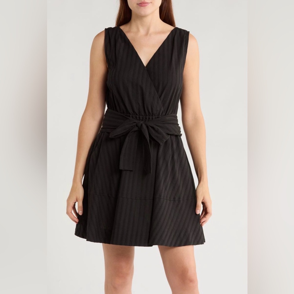 Derek Lam Tie Waste Minidress. Ladies 2